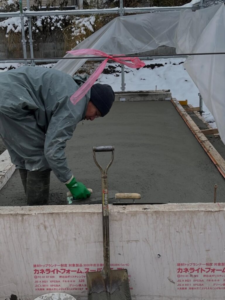 【東川町】年明けからの現場着工に先立ち作業開始。