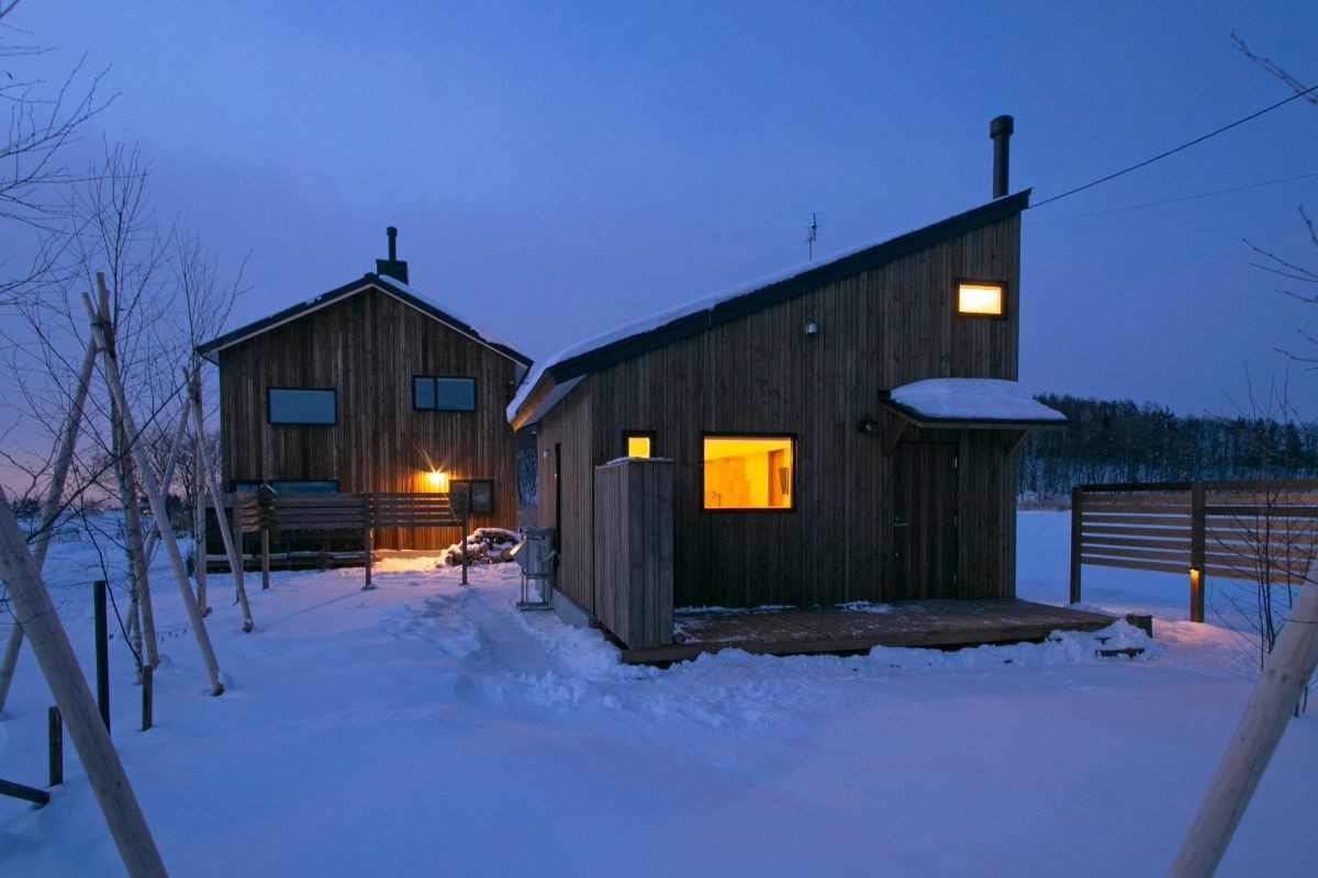 2021年　東川町のコテージ mizuki の竣工写真をご紹介させていただきます