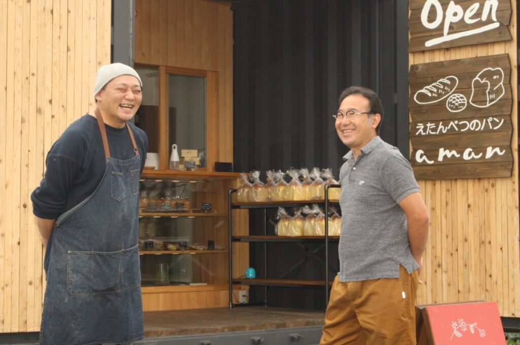 江丹別「aman」がコンテナでパンを焼く理由―小倉孝太郎さん