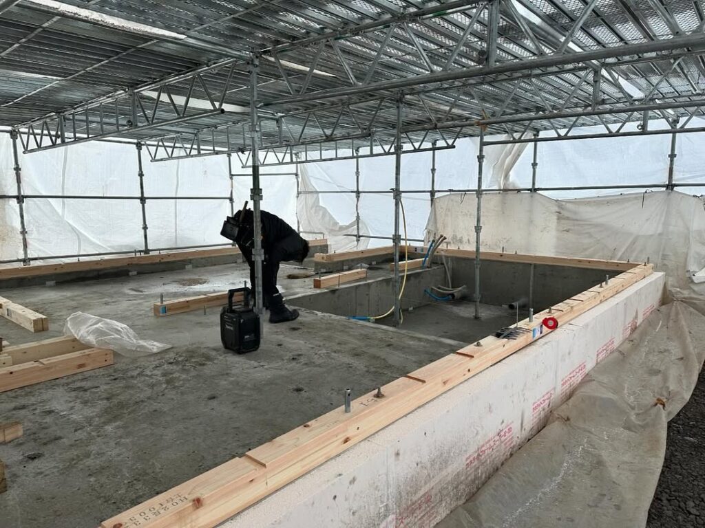 【東川町】大工工程に入りました