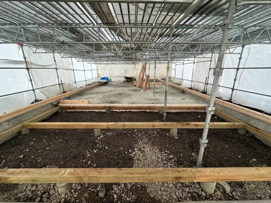 【東川町】大工工程に入りました