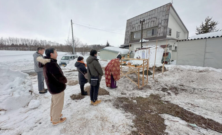 【美瑛町】地鎮祭が執り行われました