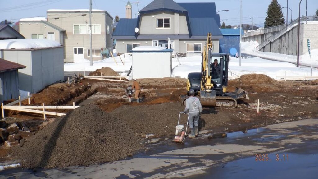 【美瑛町】夏頃の完成に向けて