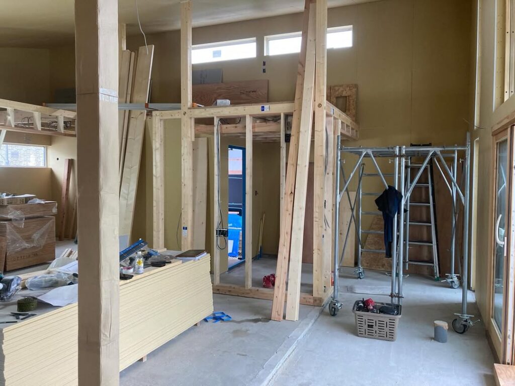 【美瑛町】内部造作進行中！