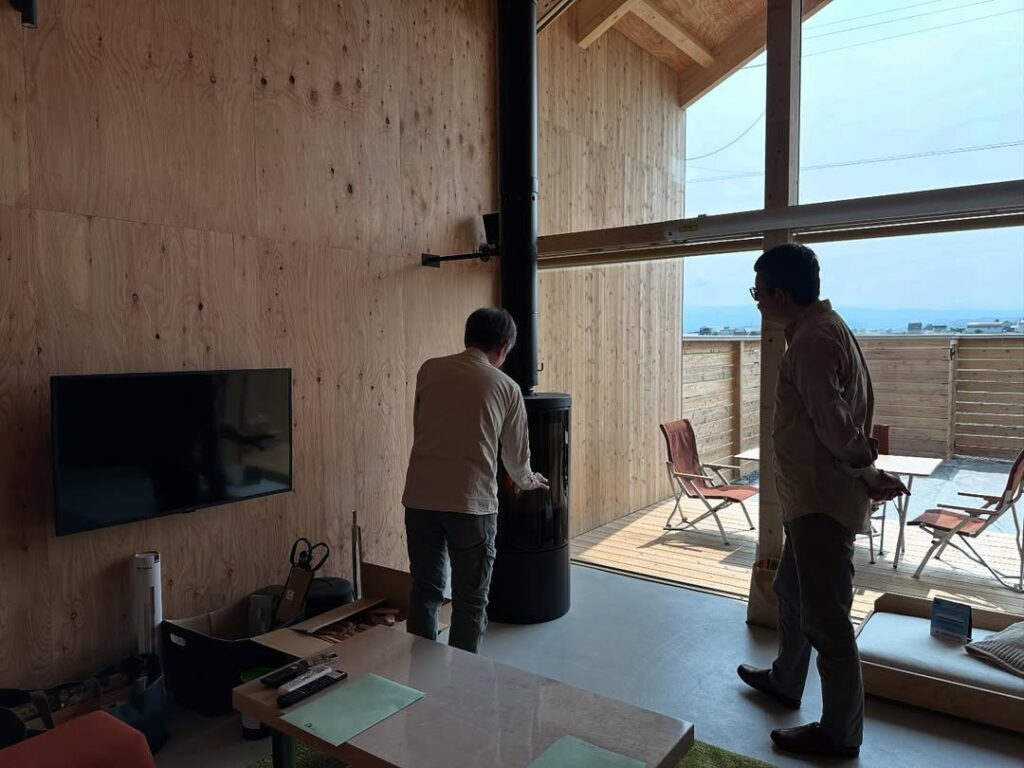 【東川】コテージの引き渡しでした