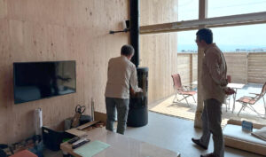 【東川】コテージの引き渡しでした