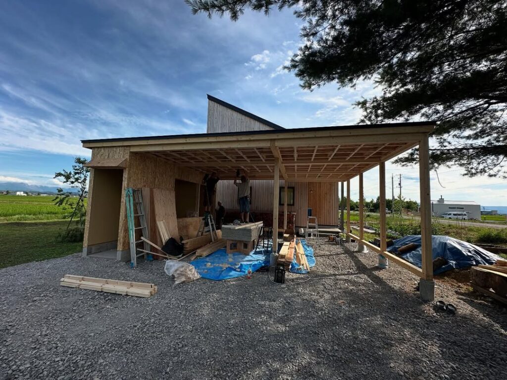 【美瑛町】只今仕上げ工事中！