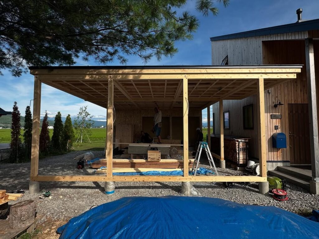 【美瑛町】只今仕上げ工事中！