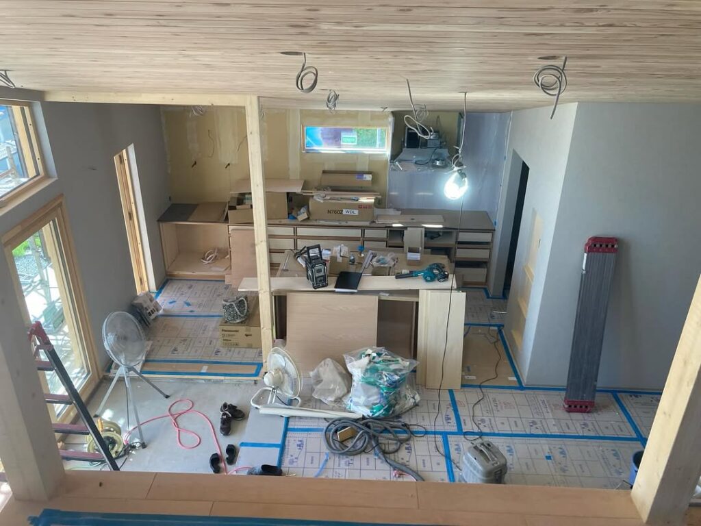 【美瑛町】只今仕上げ工事中！