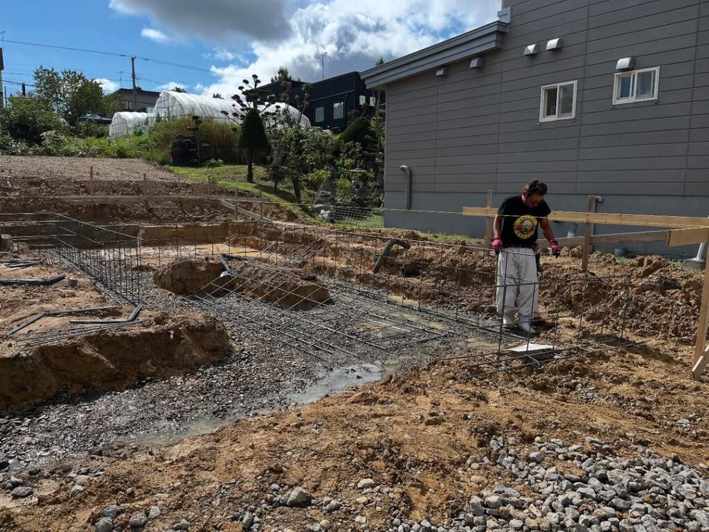 【旭川】鉄筋組みがスタート！