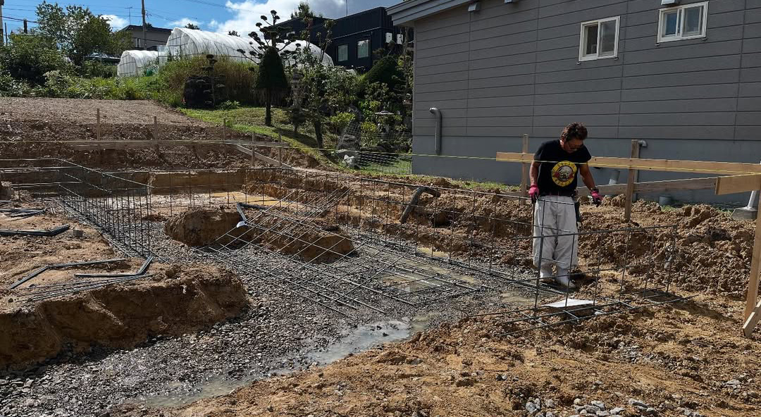 【旭川】鉄筋組みがスタート！