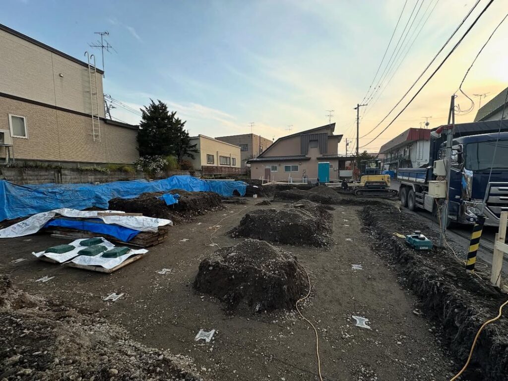 【旭川】市内の現場がスタートしました。