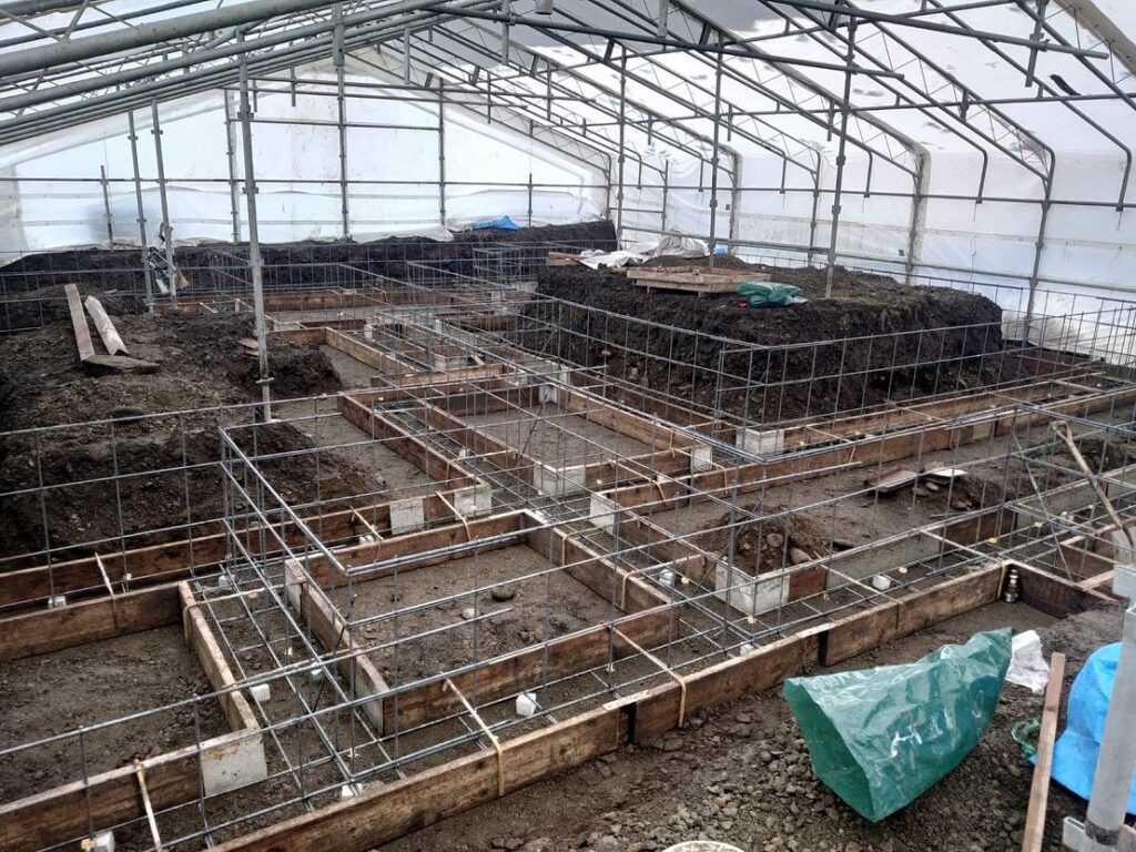 【東川町】東川の現場は外装と内部造作進行中