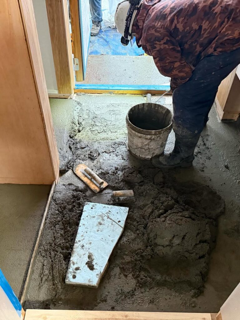 【東川町】年明けからの現場着工に先立ち作業開始。