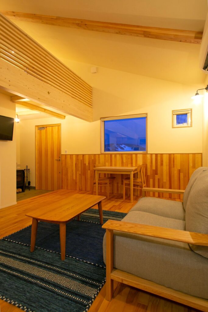 2021年　東川町のコテージ mizuki の竣工写真をご紹介させていただきます