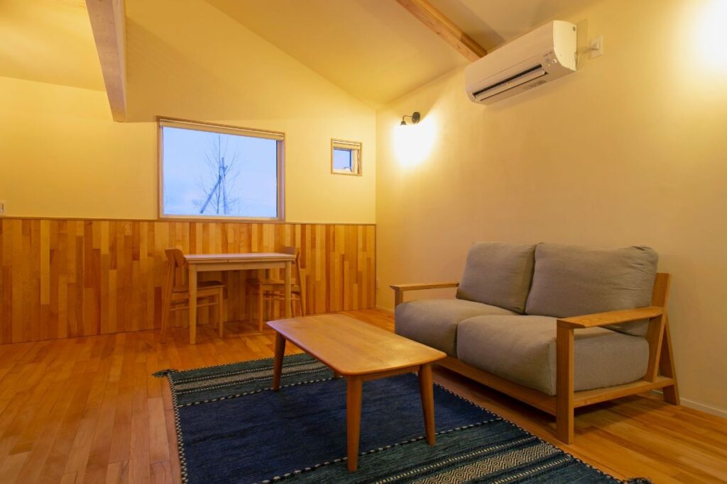 2021年　東川町のコテージ mizuki の竣工写真をご紹介させていただきます