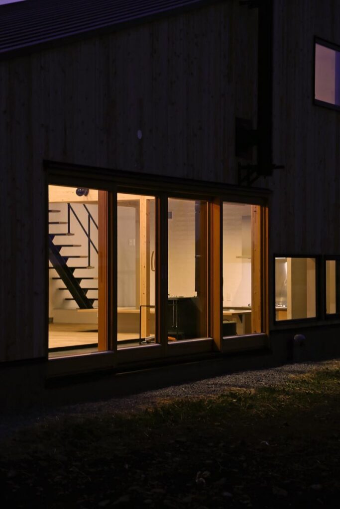 2023年　旭川市K様邸/ダウンフロアとスキップフロアで立体感　