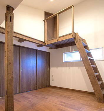 【旭川市・Ｂ邸】物置状態の２階を有効活用